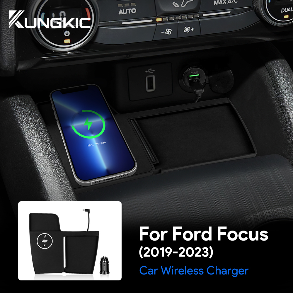 Wireless Car Charger Mount Fast Charging - Auto Supporto di Ricarica Veloce Senza