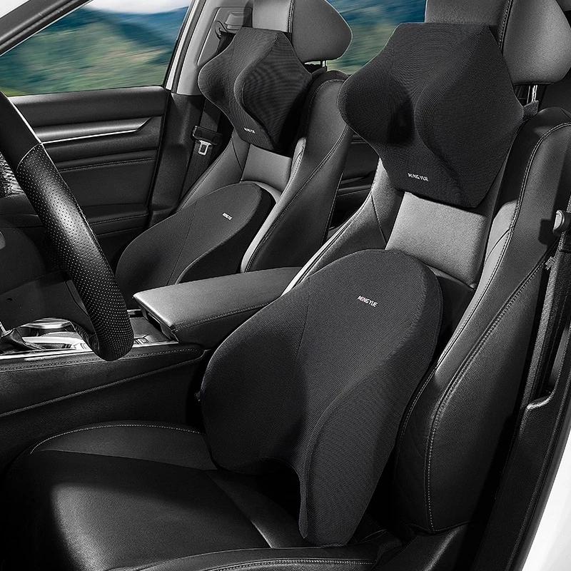 Memory Foam Car Neck Pillow Lumbar Support - Supporto lombare per auto poggiatesta supporto