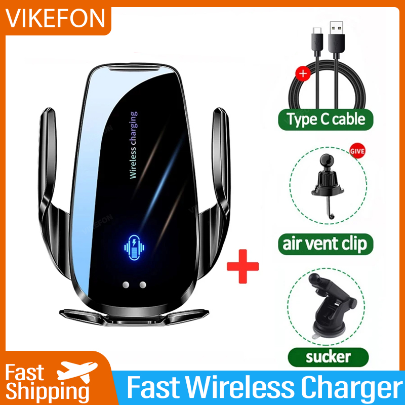 Supporto per telefono da auto  - Wireless Car Charger Mount Fast Charging recensione e prezzo
