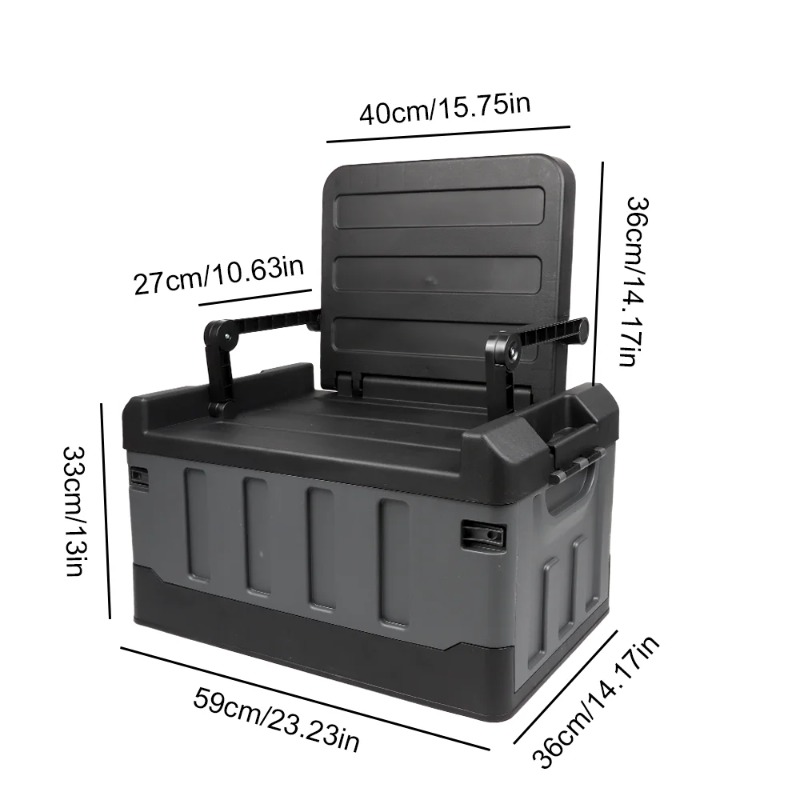 Grande Scatola Pieghevole per  - Car Trunk Organizer Foldable Storage Box recensione e prezzo