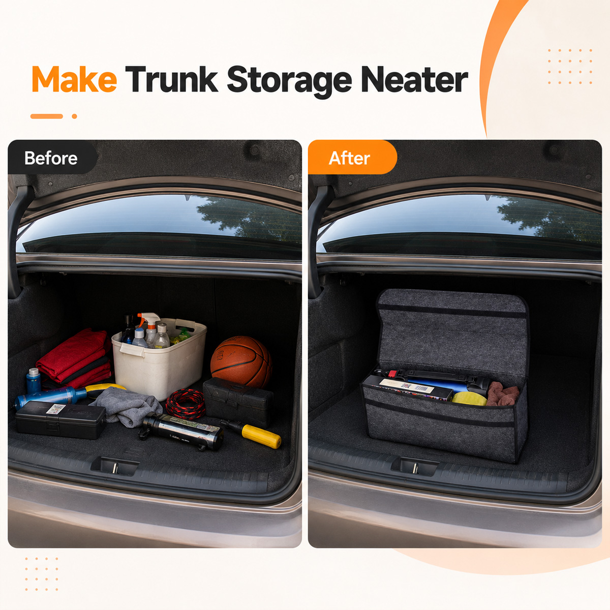 YONGRUN Scatola Pieghevole in  - Car Trunk Organizer Foldable Storage Box recensione e prezzo