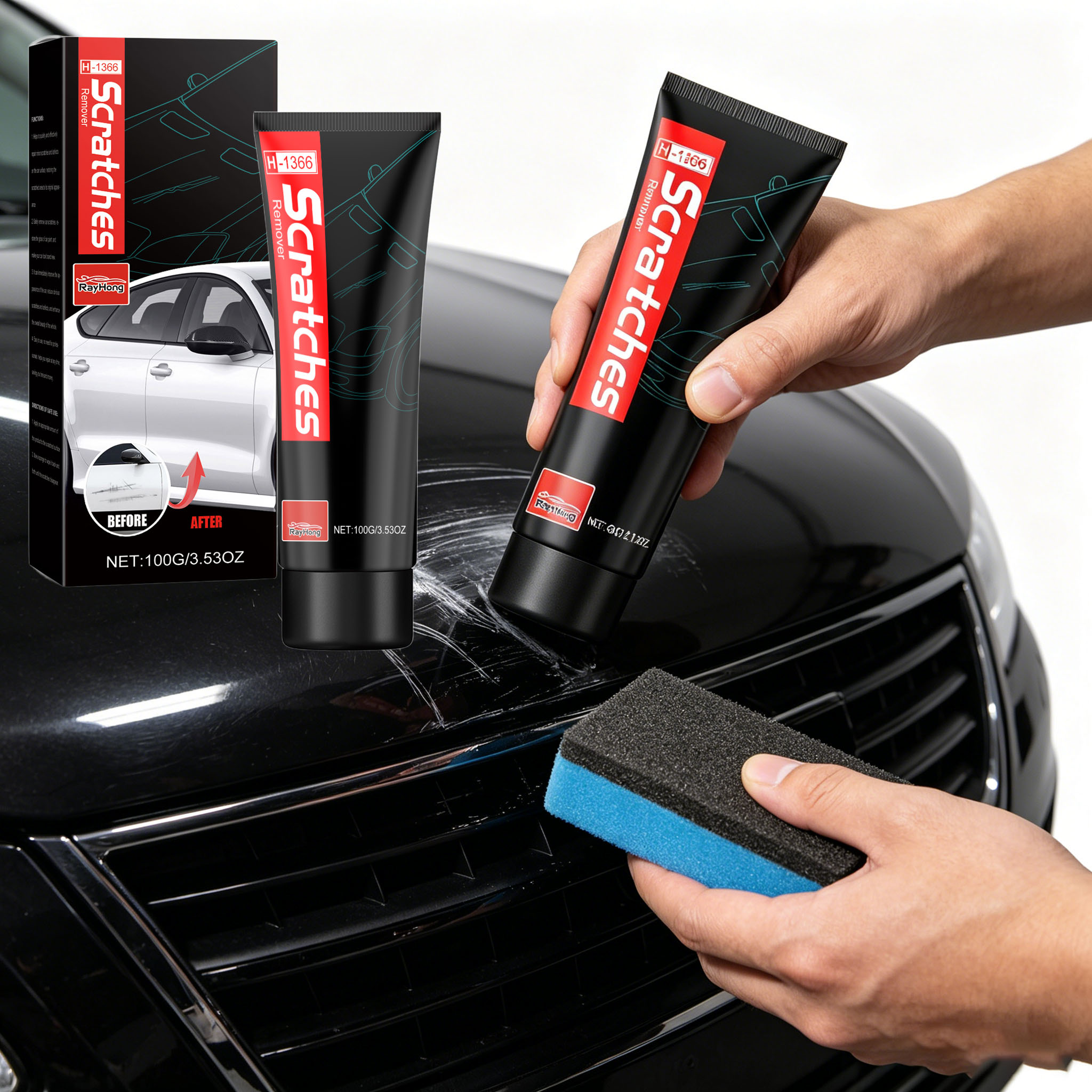 Pasta per Rimozione Graffi Aut - Car Scratch Repair Polishing Wax Paste recensione e prezzo