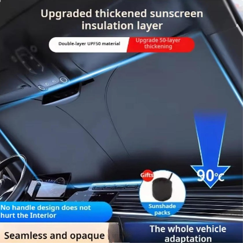 Parasole per Auto Riflettente  - Car Sunshade Windshield Umbrella Foldable recensione e prezzo