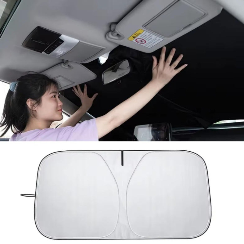 Parasole per Auto Riflettente  - Car Sunshade Windshield Umbrella Foldable recensione e prezzo