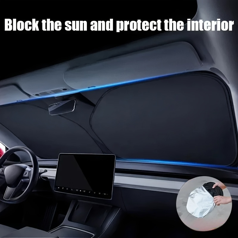 Parasole per Auto Riflettente  - Car Sunshade Windshield Umbrella Foldable recensione e prezzo